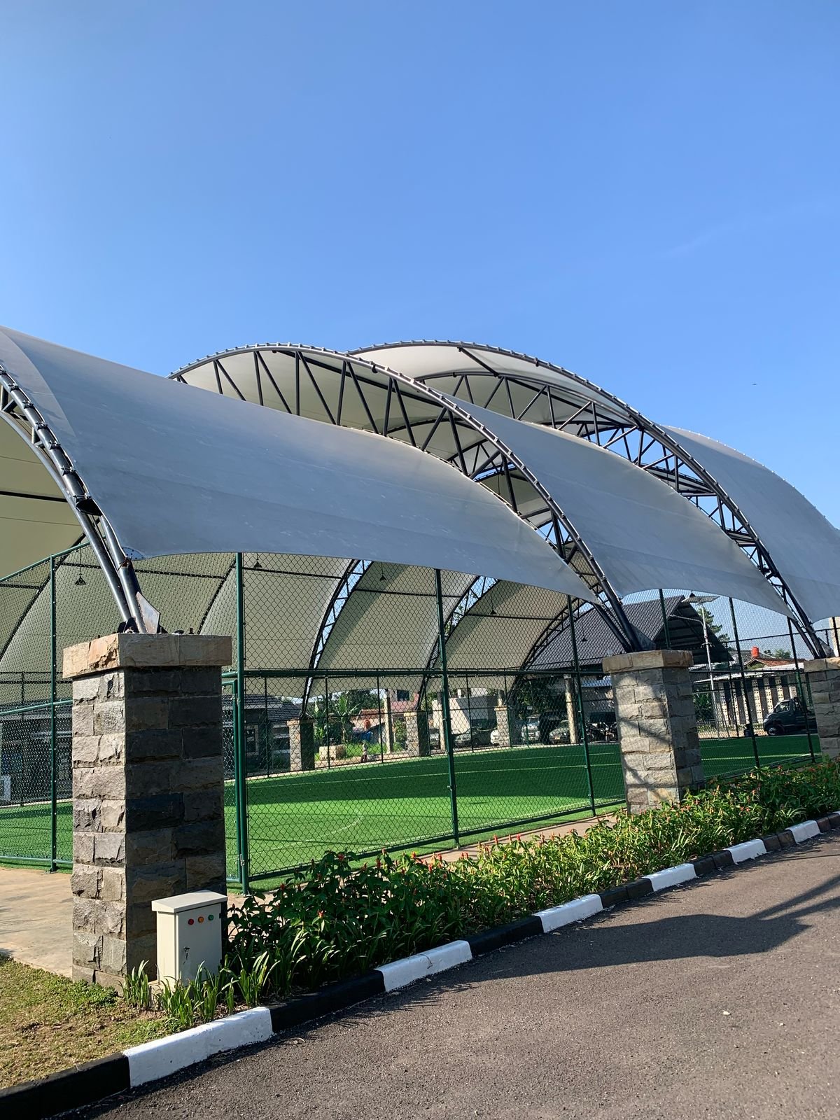 Tenda Membran Daerah IKN Kalimantan
